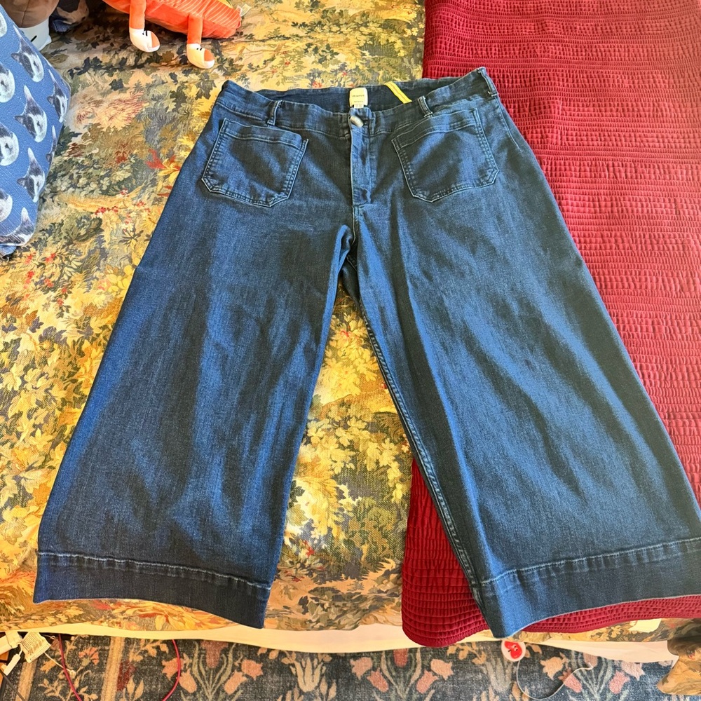 Anthropologie Maeve Colette Jean in dark wash